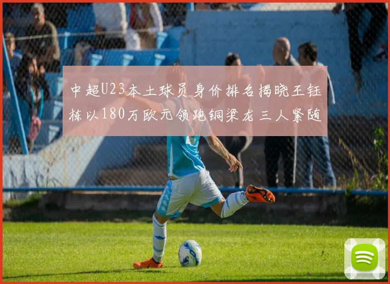中超U23本土球员身价排名揭晓王钰栋以180万欧元领跑铜梁龙三人紧随其后